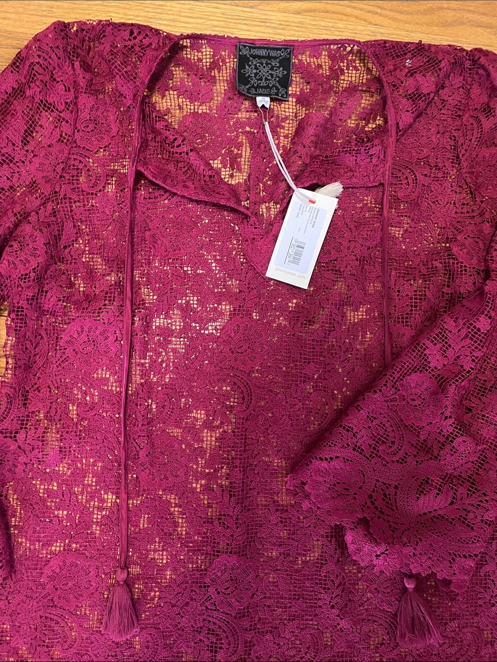 Johnny Was Harper Lace Tunic new medium - Picture 7 of 7
